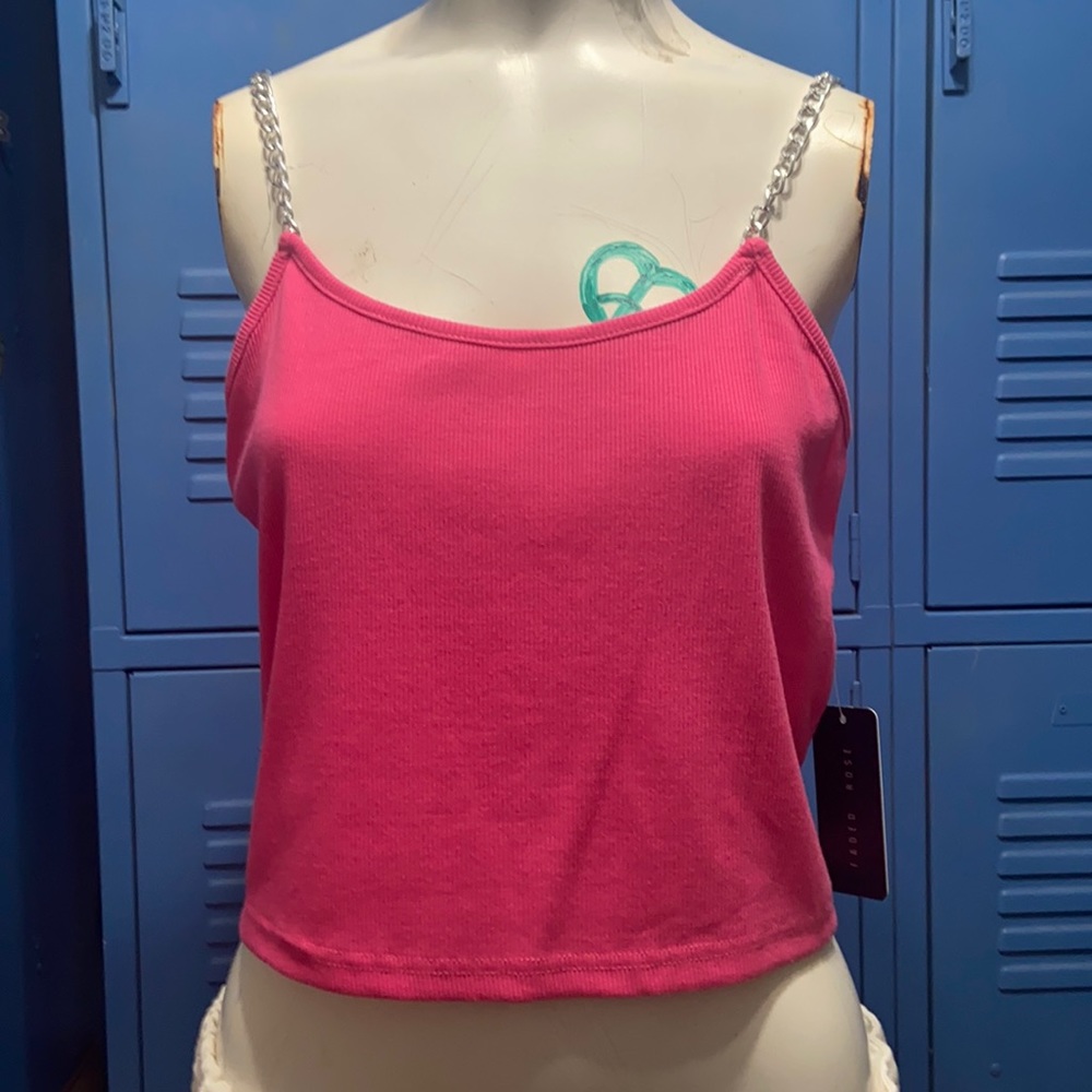 Faded Rose Crop Top